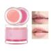 Masque de sommeil et gommage des l vres 2 en 1 1pc Lip Sleeping Mask Lip Exfoliator utilis pour le soin des l vres pour r parer les l vres s ches pour les filles les femmes et les hommes 1pc Masque l vres + masque l vres