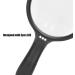 3 LED Wide Application Ergonomic Reading Magnifier for Home for Reading Books for Magazines for Newspapers Full of Stars - Buy Online on GoSupps.com