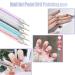 5PC Nail Art Brush Set - Dual-Ended Liner & Dotting Brushes for DIY Nail Design | Acrylic & UV Gel Suitable - Buy Online on GoSupps.com
