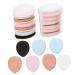 HONMEET 3 Boxes Mini Finger Puff Triangle Powder Puff Powder Foundation Makeup Powder Puff Setting Powder Puff Cushion Puff Powder Puff Face Triangle Mini Powder Puff Hydrophilic Non-latex
