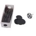 MZCMSL 100pcs Sandpaper Disc and 1pcs Metal Bit, 3/32 Shank Pedicure Sanding Disc Bit for Dead Skin Callus Electric Foot File #150 Grit(Medium) 150 (Medium)