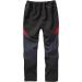Toomett Kids Snow Cargo Pants | Fleece-Lined Insulated Outdoor Pants | Black/Grey 4-5T - Buy Online on GoSupps.com