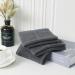 Glynniss 100% Cotton Dishcloths - Highly Absorbent Dish Rags for Washing Dishes and Cleaning - 12pcs Gray - Buy Online on GoSupps.com