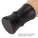 Premium Foam Beard Brush for Men - Compact Wooden Design Gentle Nylon Bristles Dirt Removal for Home Use - Black - Buy Online on GoSupps.com