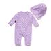 BONVERANO Baby Girls Swimsuit UPF 50+ Full Zip One Piece - Maru Purple, 12-18 Months - Buy Online on GoSupps.com
