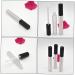 Buy Hemoton 10pcs Lip Gloss Tube Set - Empty Lip Tint & Balm Bottles for International Shipping - Stylish Silver & White Design - Buy Online on GoSupps.com