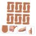 Healifty Thumb Brace - 6pcs Big Toe Orthotics & Orthopedic Thumb Bandage - Buy Online on GoSupps.com