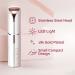 VISOFO Flawless Facial Hair Removal Kit - Electric Dermaplaning Tool for Women - Smooth Epilator Trimmer Travel Set - Face Dermaplane Shavers (Pearl) - Buy Online on GoSupps.com