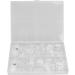 False Nails Tips Multi Size Full Cover Ultra Thin Clear Nail Tips Semi Frosted for Home DIY (12#) - Buy Online on GoSupps.com