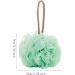 Ultra-Soft Exfoliating Body Bath Sponge - 4-Pack in Assorted Colors for Men & Women | Perfect Shower Back Scrubber - Buy Online on GoSupps.com