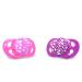 Twistshake Pacifier Set - Pastel Pink & Purple | 6 Months+ | 2 Pieces | Buy Internationally - Buy Online on GoSupps.com