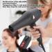 2000W Professional Salon Hair Dryer Ultra-Quiet Hair Dryer Blower Hot Cold Wind Blow Dryer for Hair Styling with 2 Nozzle Hair Blow Dryer with Adjustable 5 Temperature Files(US Plug) - Buy Online on GoSupps.com