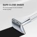 Single Blade Razor with 10 Double Edge Blades | Eco-Friendly Reusable Metal Razor for Men & Women | Zero Waste Close Shave - Silver - Buy Online on GoSupps.com