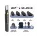 Premium Cordless Electric Body Groomer for Men - Wet/Dry Full Body Razor for Beard Face Chest & Sensitive Areas - Buy Online on GoSupps.com