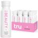 Tru Beauty Wellness Shots (12-Pack) Liquid Collagen Peptides Shot with Biotin, Hyaluronic Acid, Vitamin C & A - Cranberry Flavored Collagen Liquid Shots - 2 oz Each 2 Fl Oz (Pack of 12)