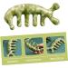 Magiclulu Jade Massage Comb - Scalp & Body Massager Tool | Natural Jade Handicrafts | 11.50x4.50cm Green - Buy Online on GoSupps.com