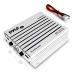 Pyle Hydra Marine Amplifier - Upgraded Elite Series 400 Watt 4 Channel Audio Amplifier - Waterproof, Dual MOSFET Power Supply, GAIN Level Controls, RCA Stereo Input & LED Indicator (PLMRA400)