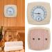 Buy Ghzste Wooden Thermo Hygrometer - Precision Thermometer & Hygrometer for Bathroom Sauna & Room Accessories | International Shipping Available - Buy Online on GoSupps.com