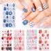 24 Pack Christmas Fake Nail Patch Kids Cartoon Full Coverage Kids Fake Nail Art Girl New Year Nail Art Decoration (Color : 11) - Buy Online on GoSupps.com
