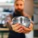 Grutti 3-Layer Stainless Steel Shaving Bowl - High-Quality Foam Whipper | Universal Shaving Soap Compatible | 12.5cm (4.92in) | International Shipping - Buy Online on GoSupps.com