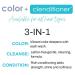 KERACOLOR Kit of 3-in-1 (Cleanse + Conditioner + Color) Silver Blue Semi-Permanent Hair Dye and Finishing Hair Spray 10oz - Buy Online on GoSupps.com
