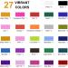 Heat Transfer Vinyl Bundle : 42 Pack 12 x 10 Sheets - Iron on Vinyl for Iron on Fabrics T-Shirts Heat Press Machine Multicolor - Buy Online on GoSupps.com