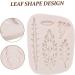 Alipis 4 Pcs Leaf Mold Baking Cakes Molds Candle Decor Candy Mold Xmas Fondant Molds Resin Molds Palm Multi-Function Fondant Mold Soap Silicone Molds DIY Clay Silica Gel White Small Cake - Buy Online on GoSupps.com