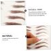 Housoutil 9 Sheets Waterproof Eyebrow Stickers False Eyebrows Dark Brown False Eyebrows Cosmetics 6d Cejas 21x14.7cm Brown - Buy Online on GoSupps.com