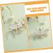 Didiseaon Bridal Headwear Flower Hair Comb Hair Side Comb for Women Comb Clips for Hair Decorative Hair Combs Side Comb for Hair Bride Headpiece Bridal Hair Accessory Bridal Hair Clips - Buy Online on GoSupps.com