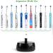 Braun Oral B Electric Toothbrush Charger Base Replacement | USB Charging | Portable & Waterproof Inductive Charging with Support Holder | Ideal for Travel | Black - Buy Online on GoSupps.com