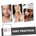 10 Cleansing Cotton Facial Wipes - Makeup Remover Exfoliating Pads & Face Scrub for Women - Convenient Small Makeup Pads for Easy Removal - Buy Online on GoSupps.com