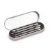 Pinkiou 4 PCS Cuticle Pusher and Cutter Set - Stainless Steel Manicure Pedicure Kit in Tin Box - Nail Art Remover Tools - Buy Online on GoSupps.com