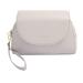 Stackers diaper bag faux leather taupe M