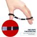Adjustable X-Large Gray Archery Finger Sling for Recurve Bow - Hunting and Shooting Accessory - Buy Online on GoSupps.com