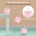Linowos 2-in-1 Snack Cup & Spill-Proof Sippy Cup - Silicone Toddler Snack Cup with Level Indicator | Perfect for Babies & Toddlers Training - Pink - Buy Online on GoSupps.com