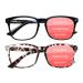 SIGVAN Progressive Multifocal Computer Glasses Women Men Blue Light Blocking Reading Glasses Spring Hinge Readers (2 Mix, 1.5) 2 Mix 1.5 x