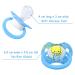 LittleForBig Large Shield Pacifier II - Adult Size Baby Cuties Blue Kitten | International Shipping Available - Buy Online on GoSupps.com