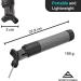 Sports Stable Ball Pump with 5 Needles - Push and Pull Inflation Device for Basketball, Football, Soccer, Volleyball & More - Buy Online on GoSupps.com