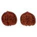 Beavorty 4 pieces walnut-fitness handball massage ball made of wood stress balls for forearm handle thickness hand massage Chinese stress chinese health physics ball walnut core earth colors
