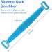 ifory Silicone Bath Body Brush Exfoliating Scrubber 76CM-Blue | Long Lasting Comfortable Massage for Shower - Buy Online on GoSupps.com