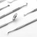 Spuzzo Stainless Steel Mouth Mirror - Dental Tool for Eyelash Makeup Control & Inspection | Mini-Mirror for Clinics - Buy Online on GoSupps.com