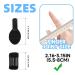 Thumb Finger Splints - Trigger Finger Brace for Pain Relief & Support | 5pcs Black Finger Stabilizer for Arthritis Sprains & Injuries - Buy Online on GoSupps.com