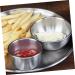 OUNONA 10 Pcs Steak Sauce Cups Seasoning Dishes BBQ Sauce Bowls Stainless Ramekins Dipping Sauce Cups Salsa Bowls Ramekin Cups Indoor BBQ Household Products Salad Dressing Stainless Steel 5.5X5.5CMx5pcs Silverx5pcs - Buy Online on GoSupps.com
