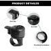 Binudum Bike Bell 2 Pack - Loud Melodious Sound Mini Bicycle Bell for Kids & Adults - Black (2 Pcs) - Buy Online on GoSupps.com