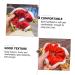 minkissy 1pc Christmas Hair Tie Holiday Scrunchies Holiday Hair Ties Xmas Scrunchies with Bell Xmas Hair Ropes Hair Accessory for Women Hair Accessories Child Printing Decorate Coral Fleece - Buy Online on GoSupps.com