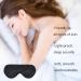 Seciiwod Pink Silk Sleeping Mask - 100% Mulberry Silk, Light Proof, Skin-Friendly, Super Soft | Wide Coverage, Breathable Eye Mask with Elastic Strap | Perfect Plane Sleep Gift Package - Buy Online on GoSupps.com