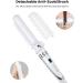 Rotating 2-in-1 Curling Iron & Flat Iron | Professional Tourmaline Ceramic Hair Straightener & Curler | 30s Fast Heating & 14 Temp Settings - Buy Online on GoSupps.com