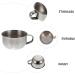 Angoily 7pcs Shaving Soap Dish Set - Stainless Steel Bubble Container for Men | Durable & Stylish Shaving Foam Holder - Buy Online on GoSupps.com
