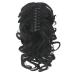 Amyseller 12-Inch Short Curly Hair Extension - Synthetic Clip-In Ponytail Braid for Women (1B) - International Shipping Available - Buy Online on GoSupps.com