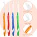 Buy Ouligay 4-Piece Soft Tuft Toothbrush Set for Braces - Effective Cleaning for Tooth Gaps - International Shipping Available - Buy Online on GoSupps.com